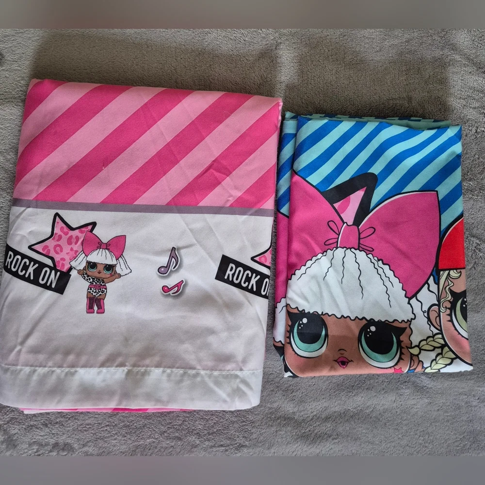 LOL Surprise Kids Full Sheet&2 Pillow Set, MGA